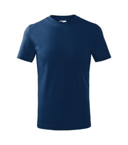 Malfini 138 - Enkel T-shirt för barn Bleu nuit