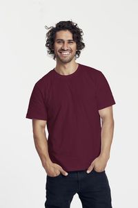 Neutral O60001 - T-shirt herr 180 Bordeaux