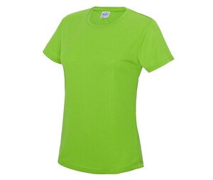 Just Cool JC005 - Neoteric™ andningsbar T-shirt för kvinnor Electric Green