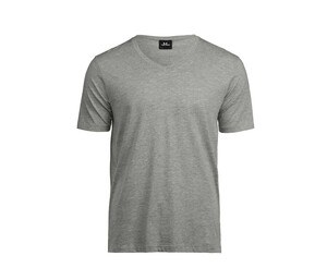 Tee Jays TJ5004 - T-shirt med V-ringning för män Heather Grey