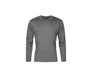 Promodoro PM4099 - Långärmad T-shirt för män steel gray