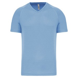 Proact PA476 - Kortärmad sport-T-shirt med V-ringning för män