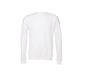 Bella+Canvas BE3945 - Unisex tröja med rund hals White