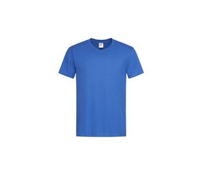 Stedman ST2300 - T-shirt med V-ringning för män Bright Royal