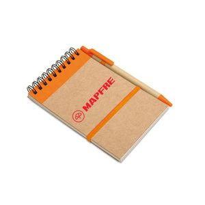 GiftRetail IT3789 - SONORA Noteringsblock Orange