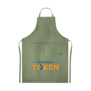 GiftRetail MO6164 - NAIMA APRON Förkläde i Hampa 200 gr/m² Green