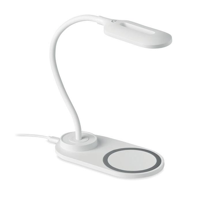 GiftRetail MO6349 - SATURN Skrivbordslampa + laddare 10W