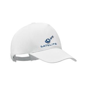 GiftRetail MO6432 - BICCA CAP Keps i ekologisk bomull White