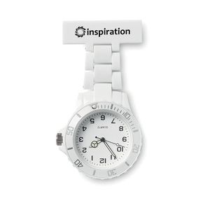 GiftRetail MO8256 - NURWATCH Sjuksköterske-klocka White