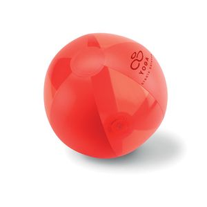 GiftRetail MO8701 - AQUATIME Uppblåsbar badboll Red