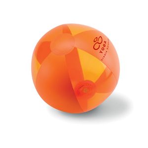 GiftRetail MO8701 - AQUATIME Uppblåsbar badboll Orange