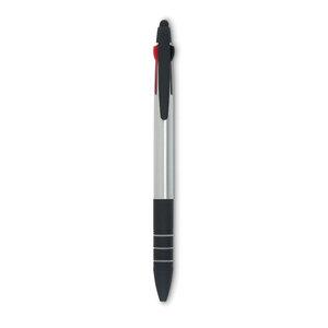 GiftRetail MO8812 - MULTIPEN 3 färgs bläckpenna med spets