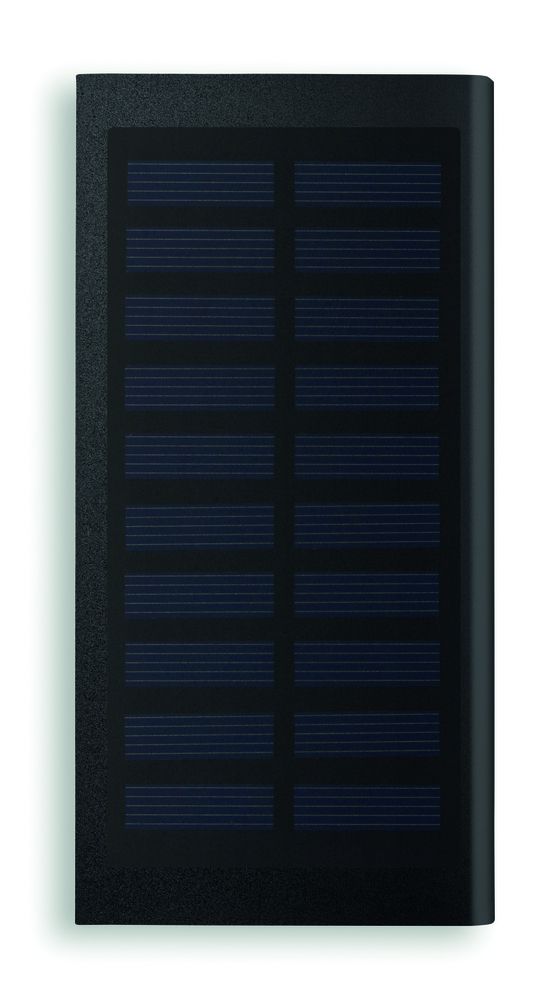 GiftRetail MO9051 - SOLAR POWERFLAT Solcells power bank 8000 mAh