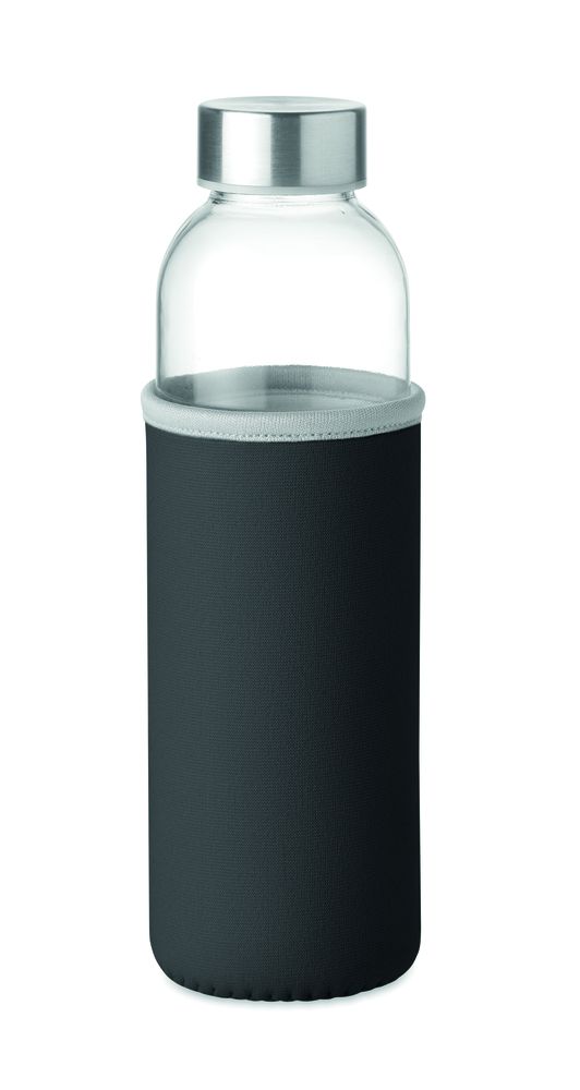 GiftRetail MO9358 - UTAH GLASS Glasflaska + regnbågefodral