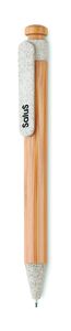 GiftRetail MO9481 - TOYAMA Kulpetspenna i bambu Beige