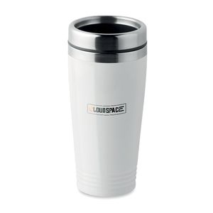 GiftRetail MO9618 - RODEO COLOUR Rese mugg 400ml White