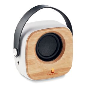 GiftRetail MO9806 - OHIO SOUND Trådlös högtalare med bambu White