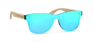GiftRetail MO9863 - ALOHA Solglasögon med spegelglas Blue