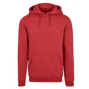 Build Your Brand BY011 - Heavy Hoodie City Red