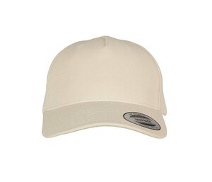 FLEXFIT F5789M - 5-PANEL PREMIUM CURVED VISOR SNAPBACK CAP Stone