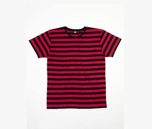 MANTIS MT109S - MEN'S STRIPY T Black / Red