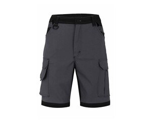 VELILLA VL3029S - MULTI-POCKET BERMUDA SHORTS  Grey / Black