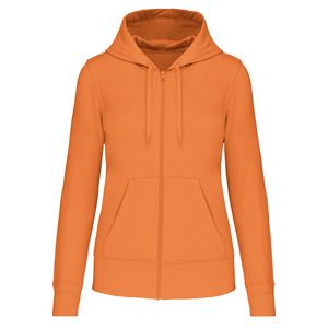 Kariban K4031 - Ladies eco-friendly zip-through hoodie