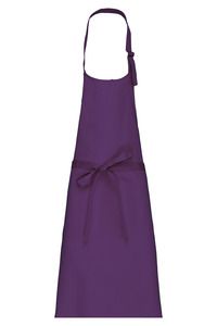 Kariban K8000 - Förkläde i bomull utan ficka Purple
