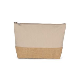 Kimood KI0276 - CANVAS & JUTE POUCH