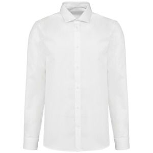 Kariban Premium PK506 - Men's long-sleeved twill shirt White