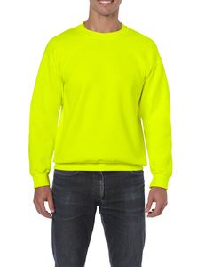 GILDAN GIL18000 - Sweater Crewneck HeavyBlend unisex Safety Green