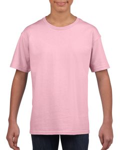 GILDAN GIL64000B - T-shirt SoftStyle SS for kids Light Pink