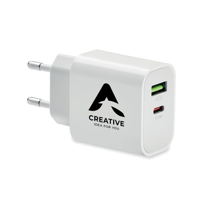 GiftRetail MO6879 - PORT 18W USB-laddare