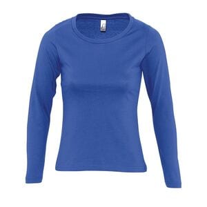 SOL'S 11425 - Majestic långärmad T-shirt för kvinnor Royal Blue