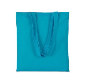 Kimood KI0223 - Shoppingväska med kort handtag Bright Turquoise