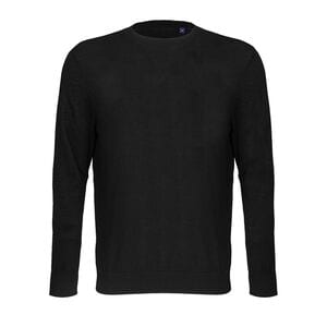 NEOBLU 04037 - Stuart Men Round Neck Sweater Deep Black