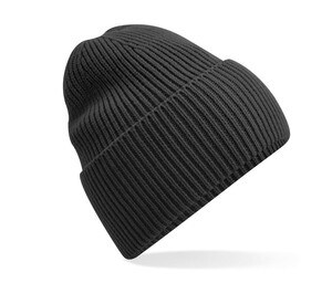 BEECHFIELD BF384R - OVERSIZED CUFFED BEANIE Charcoal