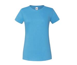 Fruit of the Loom SC151 - T-shirt med rund hals 150 Azure Blue