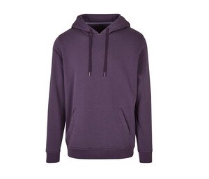 Build Your Brand BY011 - Heavy Hoodie Purple Night