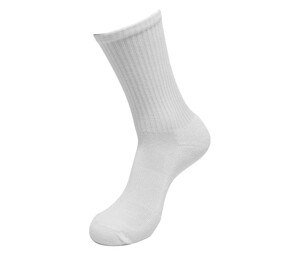 BUILD YOUR BRAND BY201 - CREW SOCKS White