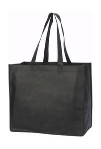 Shugon SH4120 - Lyon Non-Woven Shopper Black