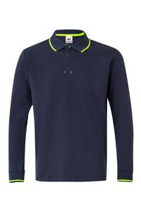 Velilla 105515 - LS TWO-TONE POLO