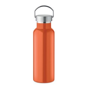 GiftRetail MO2107 - FLORENCE Flaska med dubbel vägg 500ml Orange