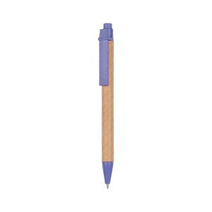 EgotierPro 50017 - Penna med kropp av kartong och delar av PP och vetefiber LUND Blue