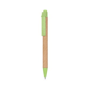 EgotierPro 50017 - Penna med kropp av kartong och delar av PP och vetefiber LUND Green