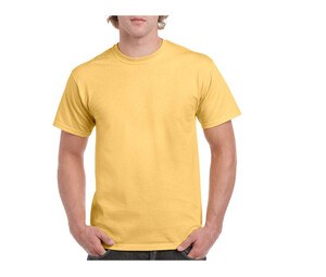 Gildan GN180 - T-shirt för vuxna i tung bomull Yellowhaze