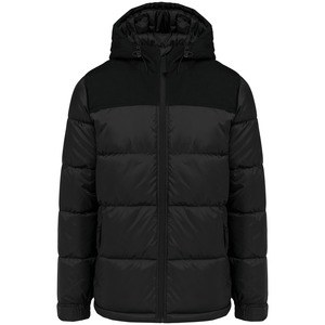 Kariban K6163 - Unisex bi-tone padded jacket with hood