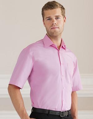 Russell Collection R-937M-0 - Poplin skjorta