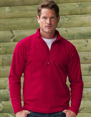 Russell R-881M-0 - 1/4 Zip Microfleece