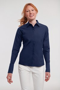 Russell Collection RU960F - Långärmad damskjorta